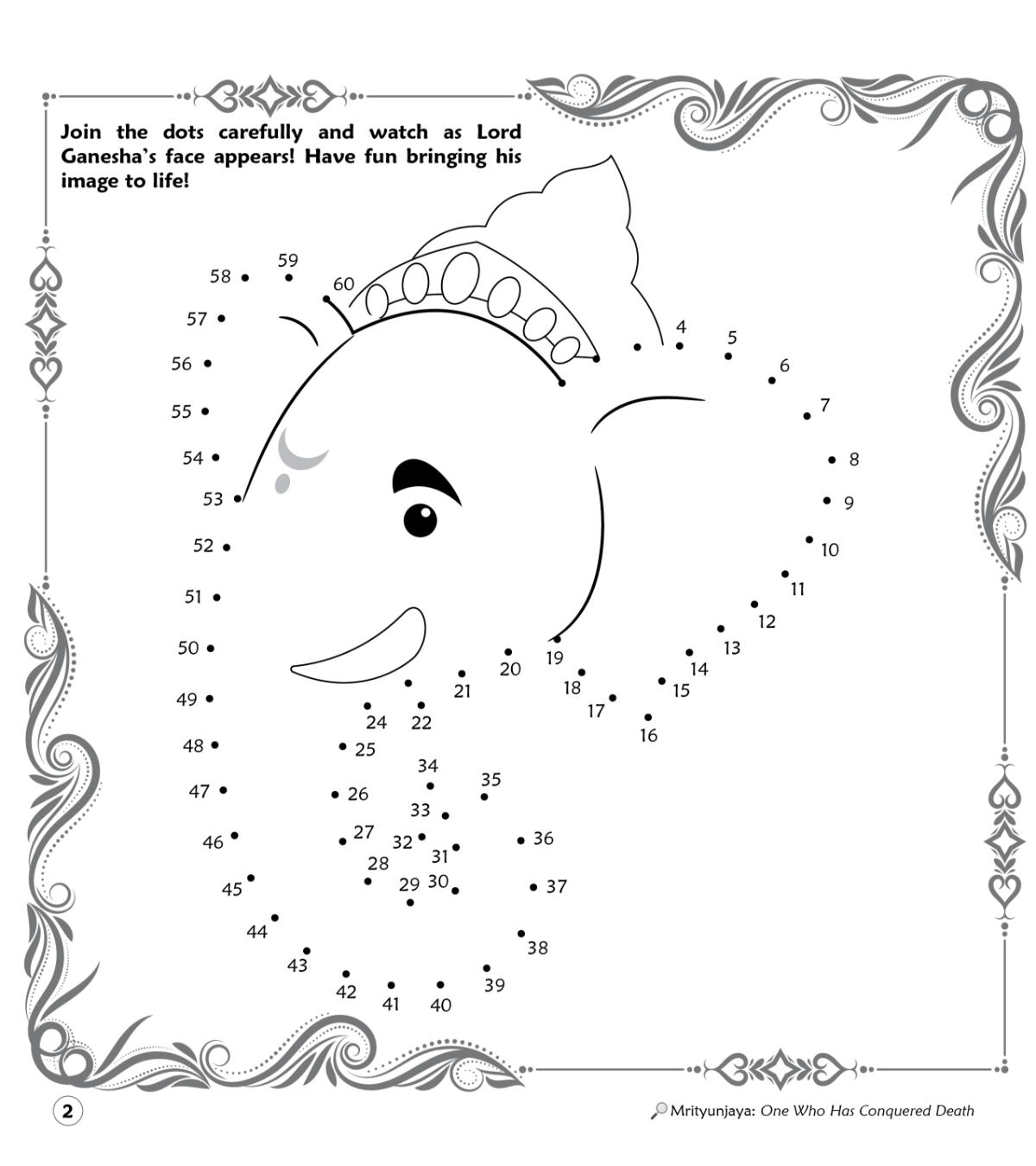 Shree Ganesha, Colouring Book, The Friendly God Who Helps Everyone