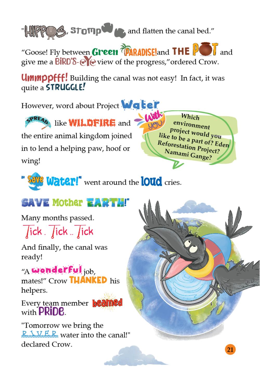 Aesop's 2.0, The Thirsty Crow, Read and Enjoy
