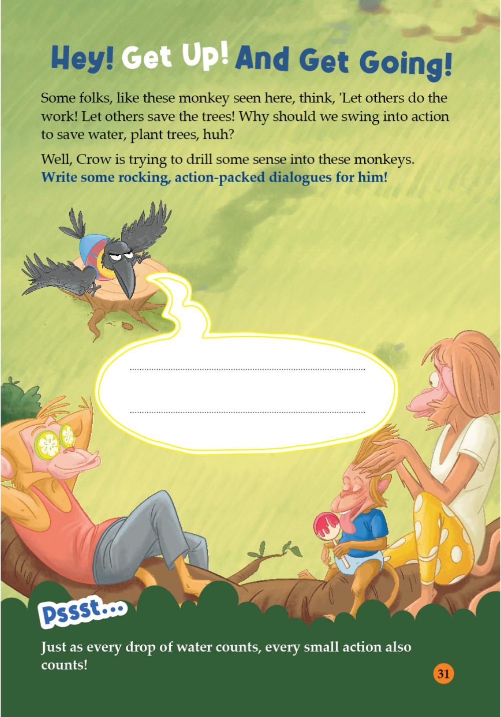 Aesop's 2.0, The Thirsty Crow, Read and Enjoy