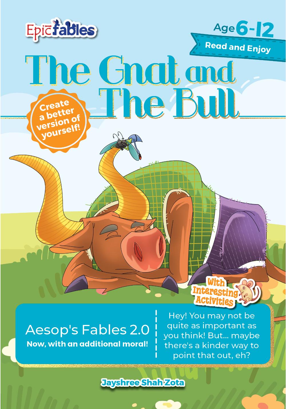 Aesop's 2.0, The Gnat and the Bull, Read and Enjoy