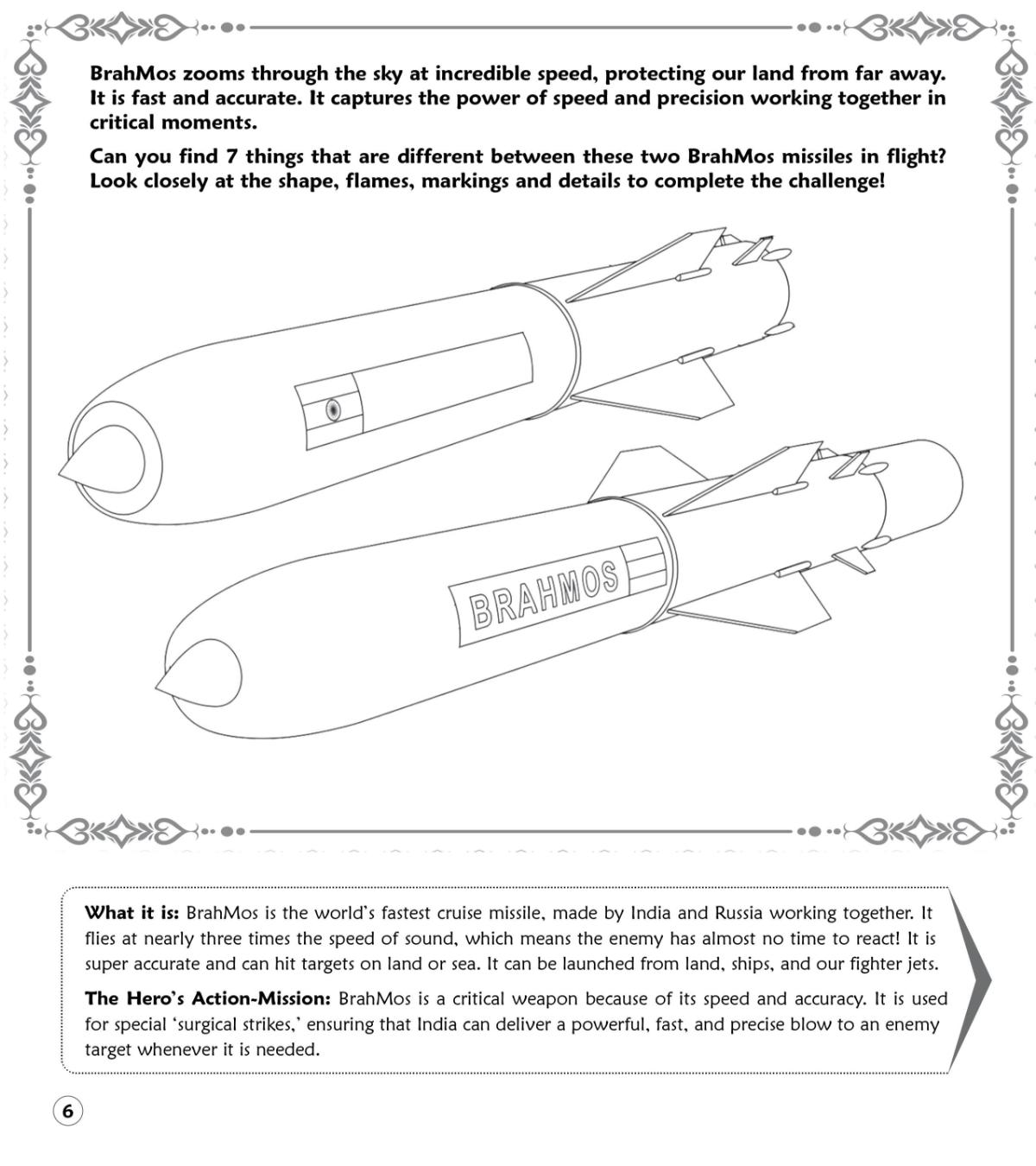Indian Military-Battle Power, Wisdom and Valour at 75 Colouring Book